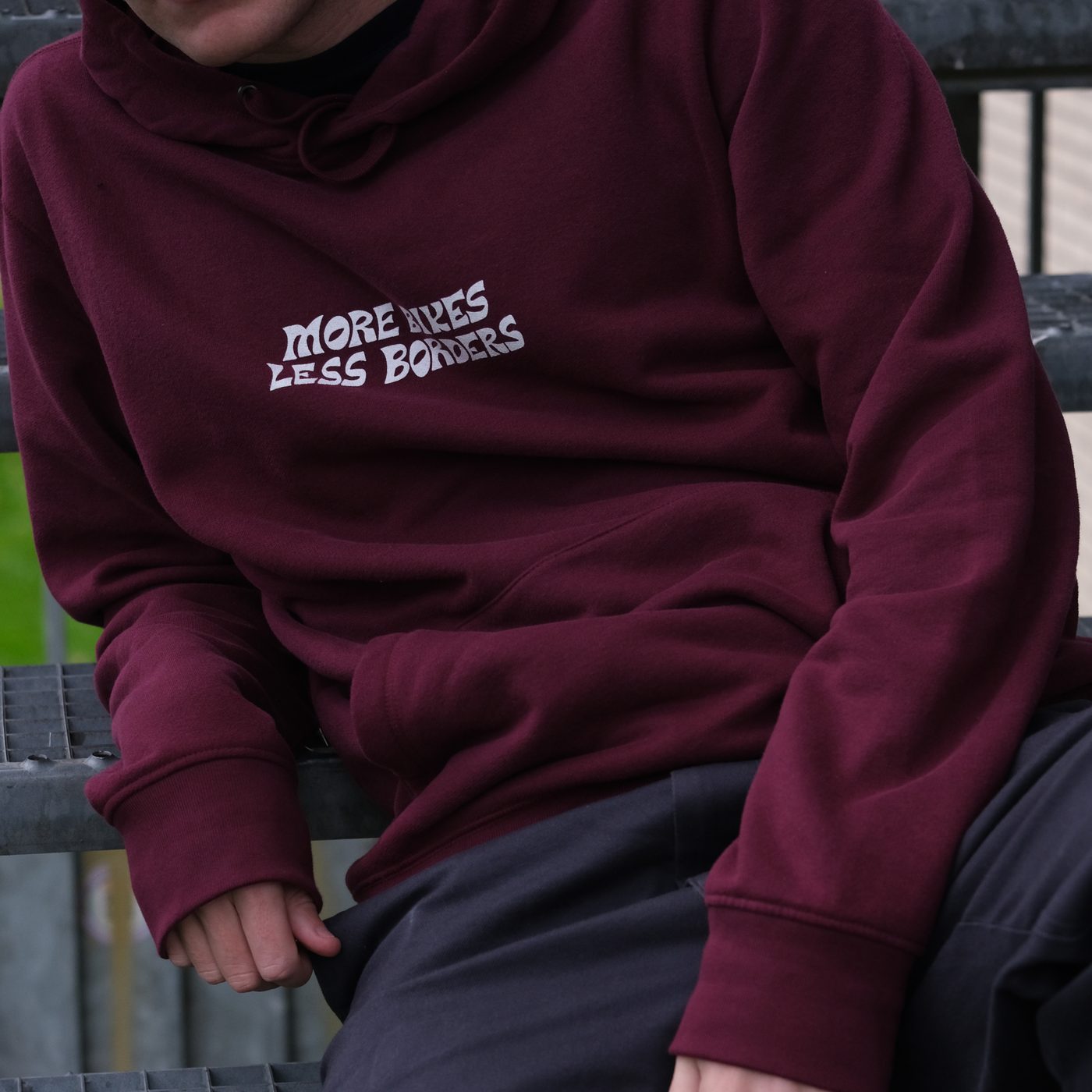 Hoodie – burgundy